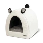خانه سگ و گربه از جنس مخمل نرم مدل پاندا نیناپت ابعاد 45x50x45 سانتی متر کد 1806