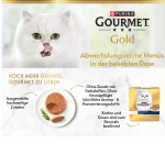 کنسرو گربه بالغ گورمت گلد طعم بوقلمون مدل پته ای وزن 85 گرم Purina Gourmet Gold Pate - Image 2