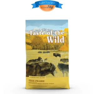 غذا خشک سگ بالغ تیست آف دواید طعم گاومیش و گوزن کبابی