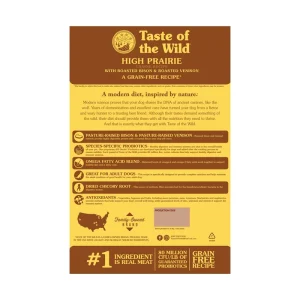 غذا خشک سگ بالغ تیست آف دواید طعم گاومیش و گوزن کبابی