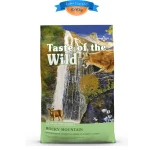 غذا خشک گربه بالغ تیست آف دواید طعم گوزن کبابی و سالمون دودی