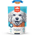 تشویقی سگ ونپی طعم مرغ و پنیر مدل نواری