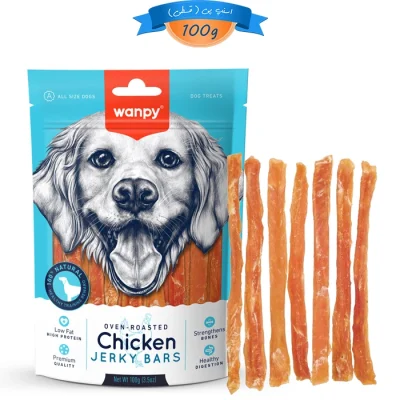 تشویقی سگ ونپی طعم مرغ مدل نواری