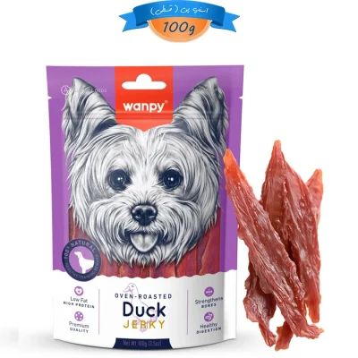 تشویقی سگ ونپی طعم اردک مدل جرکی