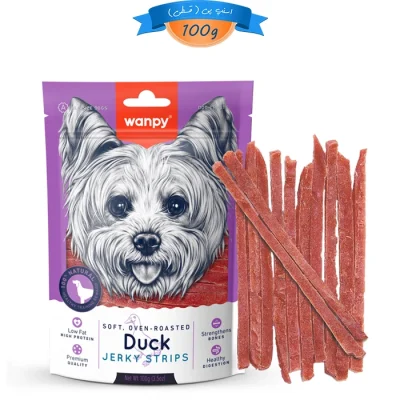 تشویقی سگ ونپی طعم اردک مدل نواری