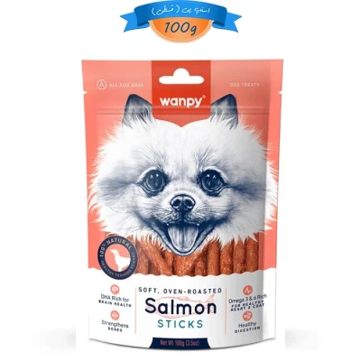 تشویقی سگ ونپی طعم سالمون مدل مدادی