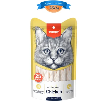 بستنی گربه ونپی طعم مرغ