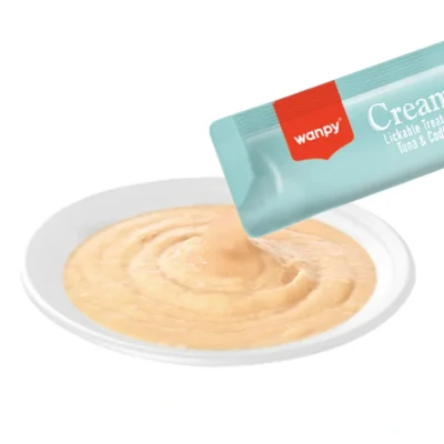 بستنی گربه ونپی طعم ماهی تن و ماهی کاد