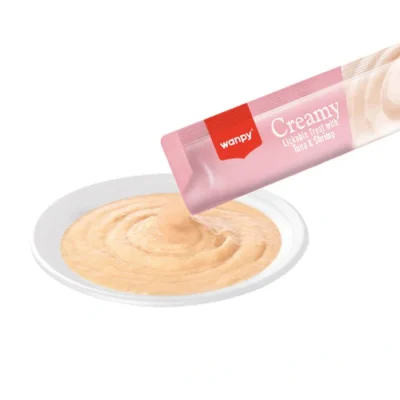 بستنی گربه ونپی طعم ماهی تن و میگو