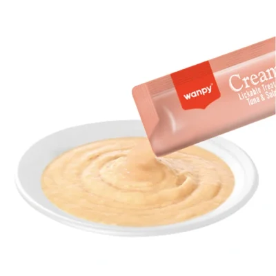 بستنی گربه ونپی طعم تن و سالمون