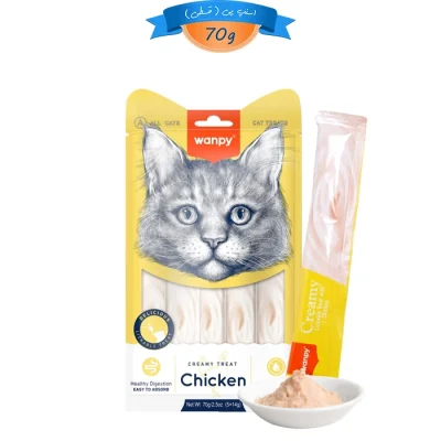 بستنی گربه ونپی طعم مرغ