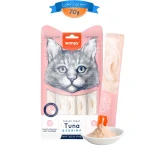 بستنی گربه ونپی طعم ماهی تن و میگو