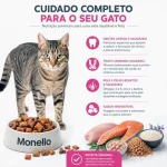 غذای خشک گربه بالغ مونلو طعم مرغ و تن و سالمون مدل میکس وزن 15 کیلوگرم - بسته بندی اورجینال وارداتی با ارسال رایگان - Image 5