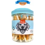 تشویقی سگ ونپی طعم مرغ مدل دورپیچ روهاید