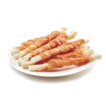 تشویقی سگ ونپی طعم مرغ مدل دورپیچ روهاید وزن 400 گرم Wanpy Jerky Rawhıde Twists - Image 2