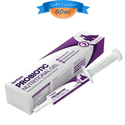 ژل پروبیوتیک سگ و گربه بونست برای بهبود عملکرد گوارش