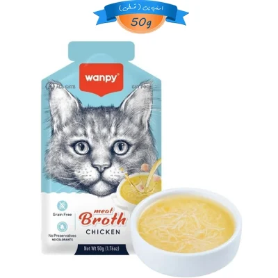 سوپ گربه ونپی طعم مرغ