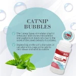 حباب ساز گربه بایولاین با رایحه کت نیپ وزن 120 میلی لیتر Bioline Catnip Bubbles - Image 3