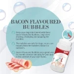 حباب ساز سگ بایولاین با رایحه بیکن وزن 120 میلی لیتر Bioline Bacon Flavoured Bubbles - Image 3