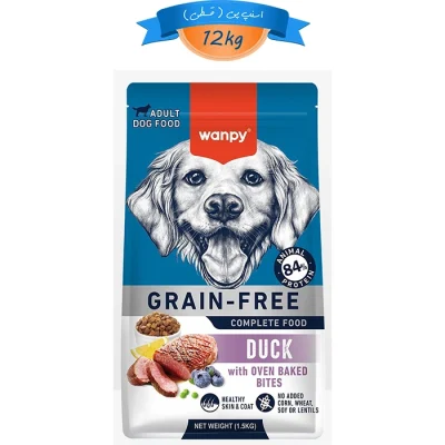 غذای خشک سگ بالغ ونپی طعم اردک