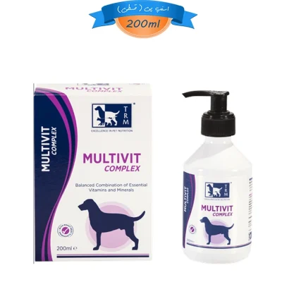 شربت مکمل مولتی ویتامین تی آر ام سگ مدل مولتی ویت کمپلکس