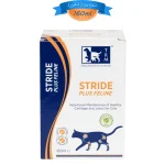 شربت مکمل استراید پلاس تی آر ام گربه تقویت غضروف و مفاصل حجم 160 میلی لیتر TRM Stride Plus Feline
