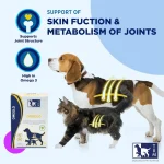 شربت مکمل پوست و مو سگ و گربه امیگلو تی آر ام