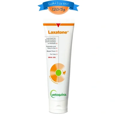 ژل مالت گربه ویتوکینول حذف گلوله های مویی طعم افرا مدل هیربال