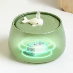 آبخوری اتوماتیک سگ و گربه دارای تصفیه آب مدل ماهی ظرفیت 1/3 لیتر - Image 2