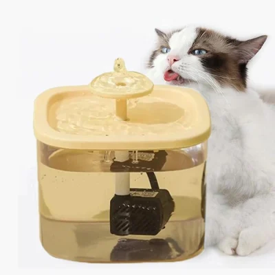 آبخوری اتوماتیک سگ و گربه دارای تسویه آب ظرفیت 1 لیتر مدل اسکارلت