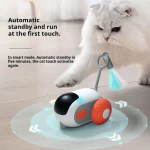 اسباب بازی ماشین کنترلی گربه همراه با دم و پر در ابعاد 7/5x4/5 سانتی متر (وارداتی) Smart Interactive Car Toy - تصویر 6