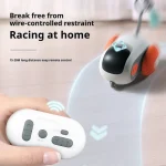 اسباب بازی ماشین کنترلی گربه همراه با دم و پر در ابعاد 7/5x4/5 سانتی متر (وارداتی) Smart Interactive Car Toy - تصویر 3