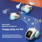 اسباب بازی ماشین کنترلی گربه همراه با دم و پر در ابعاد 7/5x4/5 سانتی متر (وارداتی) Smart Interactive Car Toy - تصویر 5