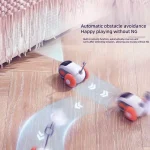 اسباب بازی ماشین کنترلی گربه همراه با دم و پر در ابعاد 7/5x4/5 سانتی متر (وارداتی) Smart Interactive Car Toy - تصویر 8