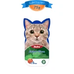 بستنی گربه بایولاین مدل کت نیپ طعم سالمون بسته 5 عددی Bioline Catnip Snack