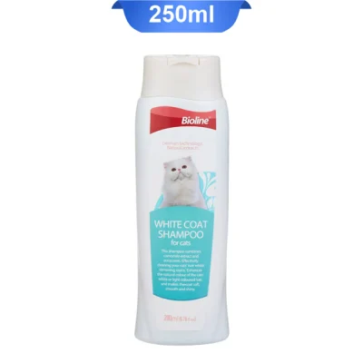 شامپو گربه مو سفید بایولاین
