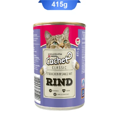 کنسرو گربه کچت طعم گوشت گاو