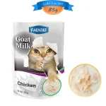 سوپ گربه فنبی طعم مرغ داخل شیر بز وزن 85 گرم Faenbei Goat Milk