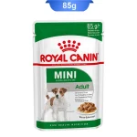 پوچ سگ رویال کنین مدل مینی ادالت وزن 85 گرم Royal Canin Mini Adult