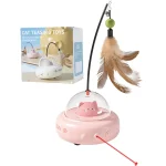 اسباب بازی گربه سفینه لیزردار متحرک کد 106306 Automatic Cat Toy - Image 2