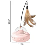 اسباب بازی گربه سفینه لیزردار متحرک کد 106306 Automatic Cat Toy - Image 4