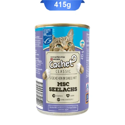 کنسرو گربه کچت طعم ماهی سالمون