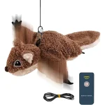 اسباب بازی گربه مدل سنجاب موزیکال شارژی همراه با کنترل