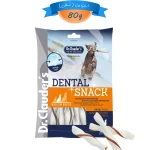 تشویقی دنتال سگ نژاد کوچک دکتر کلادرز طعم اردک