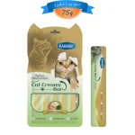 بستنی گربه فنبی طعم مرغ و علف گربه (5 عددی) وزن 75 گرم Faenbei Cat Creamy Bar