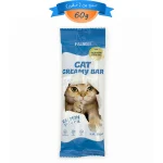 بستنی گربه فنبی طعم ماهی سالمون و روغن ماهی (4 عددی) وزن 60 گرم Faenbei Cat Creamy Bar