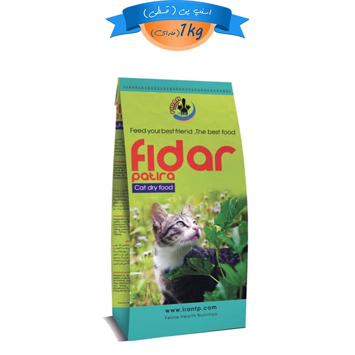 fidar-fale- غذای خشک بالغ گربه فیدار طعم مرغ