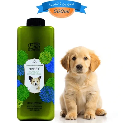 شامپو سگ ضد کک و کنه اندی عصاره دارچین وزن 500 میلی لیتر Endi Sterilization Eliminate Mites Shampoo