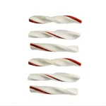 تشویقی دنتال سگ تیل سوینگرز طعم مرغ حاوی آرام بخش وزن 80 گرم Tail Swingers Twists Chicken - Image 2