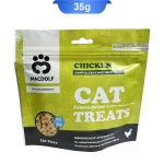 تشویقی گربه مکدلف طعم مرغ مدل فریزدراید وزن 35 گرم Macdolf Chicken